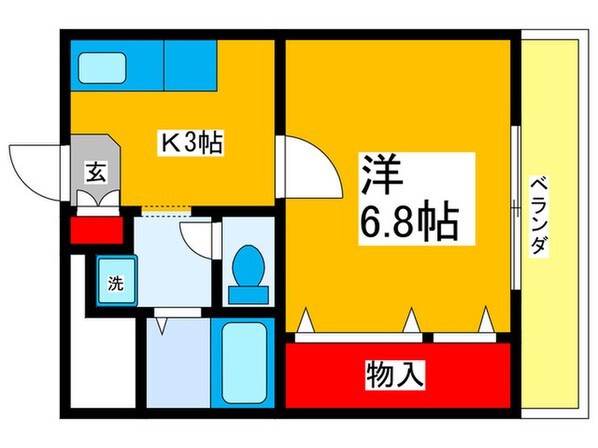 メゾン浦安の物件間取画像